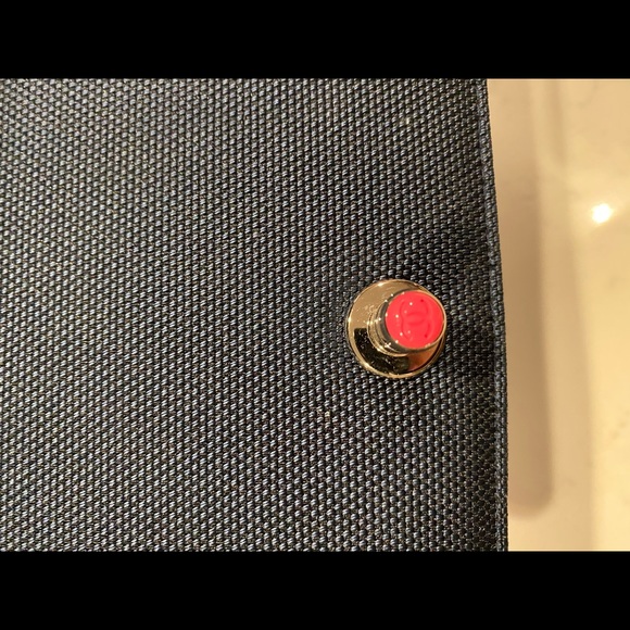 Authentic Chanel Fluo boy flap bag in blue canvas - Picture 6 of 8